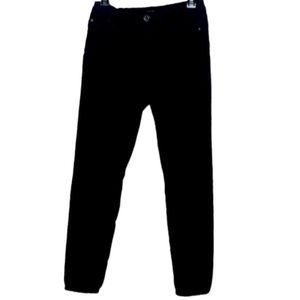 🌞Silver Crush black maternity jeans adjustable elastic straps & stretch 10